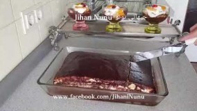 آموزش دسر-تهیه دسر شکلاتی خوشمزه