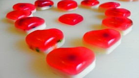 آموزش دسر-تهیه دسر ژله ای به شکل قلب