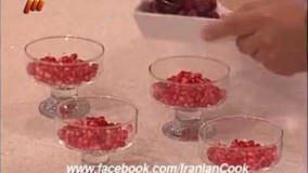 آموزش دسر-موس شکلات و میوه