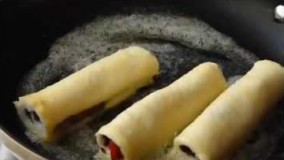 تهیه دسر-طرز تهیه دسر با توت فرنگی و نوتلا