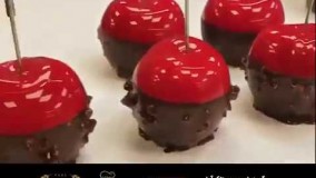 آموزش دسر-استفاده از قالب سه بعدی سیب