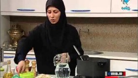 آموزش آشپزی-آش بادمجان-غذای افطار