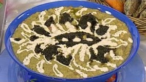 آموزش آشپزی- پخت و تهیه آش بادمجان-افطار جدید و خوشمزه