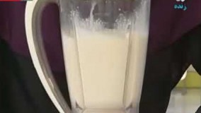 آموزش دسر-دسر کرم هلو