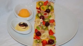 آموزش دسر- کرپچیو میوه 