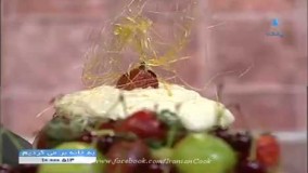 آموزش دسر-کرم کارامل هلو