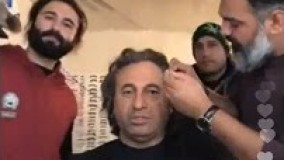 لایو اینستا و گریم حمید فرخ نژاد  خیلی جالبه از این رو به اون رو شد