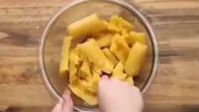 آموزش دسر-آموزش یه شیرینی خوشمزه با موز سرخ کرده