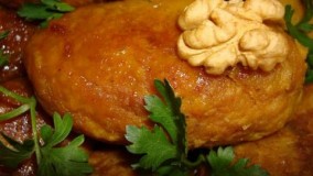 آموزش دسر-هلو کباب