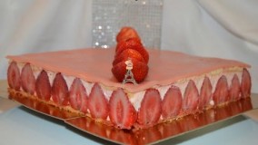 تهیه دسر-تهیه دسر توت فرنگی جدید