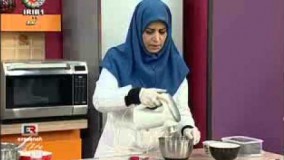 آموزش شیرینی پزی- بیسکویت کرم دار