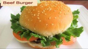 آشپزی مدرن-تهیه همبرگر  لذیذ