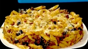 آشپزی ساده -ماکارونی با گوشت کوفته