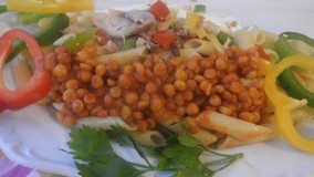 طرز پخت ماکارونی با گوشت مرغ -لذیذ و سریع