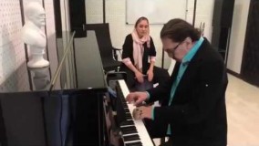 نوازندگی ناصر چشم‌آذر و سحر شاطری