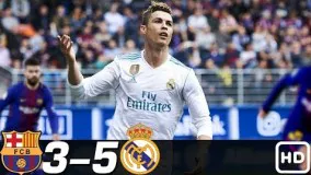 خلاصه بازی نوستالژیک رئال مادرید 5-3 بارسلونا