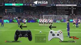 آموزش گل کردن ضربه ایسنگاهی در Pes2018 برای تمامی کنسول ها