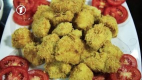 آشپزی ساده - گوشت مرغ با آرد سخاری