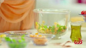 آشپزی آسان-تهیه پن کیک با سبزیجات