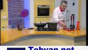 آشپزی مدرن- تهیه اسپاگتی با سس اسفناج و پنیر