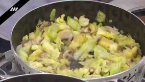 آشپزی مدرن-اسپاگتی با سس گوجه و اسفناج-لذیذ