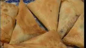 آشپزی آسان-سمبوسه مرغ و نخود فرنگی