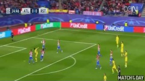 گل سردار آزمون نابغه ی ایرانی به اتلتیکومادرید sardar azmon av Atleticko Madrid