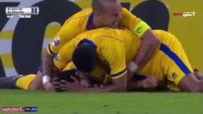 گل الغرافه به الاهلی توسط مهدی طارمی