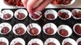 آشپزی مدرن-طرز تهیه شکلات مغزدار
