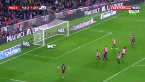 گل زیبای نیمار در بارسا