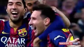 گل های مسی و سوارز و نیمار