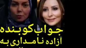 واکنش ازاده نامداری به کامنت پرستو صالحی