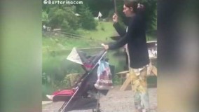 فيلم بدون حجاب آزاده نامداري در اروپا