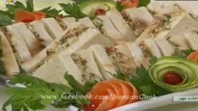 هنر آشپزی-کاناپه مرغ مناسب مهمانی