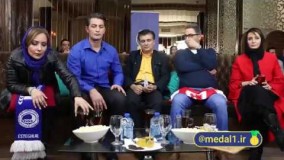 مدال شو (11) کری خوانی مهرداد میناوند و پرستو صالحی در دربی 86