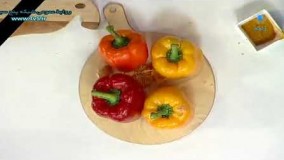 هنر آشپزی-دلمه فلفل با ماهی