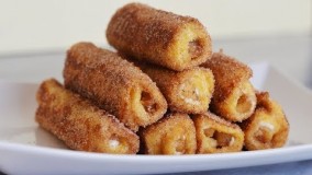 تهیه دسر- طرز تهیه دسر رول سیب فرانسوی