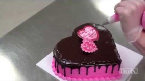 تهیه دسر: طرز تهیه کیک قلب