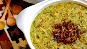 غذای رمضان-آموزش درست کردن آش ماست و آبغوره