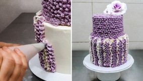 کیک پزی-تزیین کیک آسان