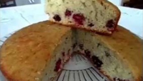 تهیه دسر-کیک شاه توت   