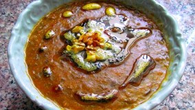 غذای رمضان-تهیه آاش گوجه فرنگی‌