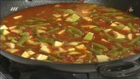 آشپزی ایرانی-خوراک لوبیا سبز خوشمزه