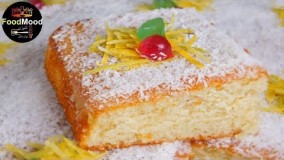 تهیه دسر- طرز تهیه کیک اسفنجی لیمویی