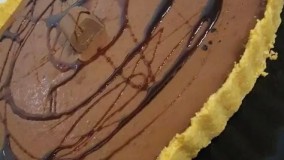 کیک پزی-تهیه تارت کاسترد و شکلات