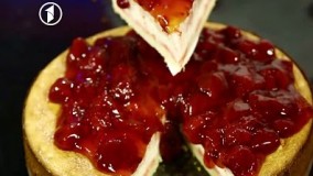 تهیه دسر- - کیک پنیری خوشمزه و لذیذ