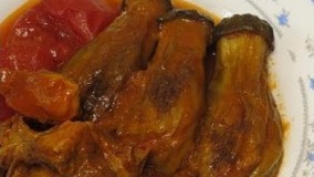 آشپزی ایرانی-آموزش درست کردن خورشت بادمجان بدون گوشت و سرخ کردن