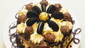 کیک پزی-كيك شكلاتى مخصوص عيد فطر