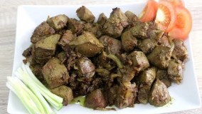آشپزی ایرانی-قورمه جگر گوسفند