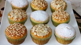 کیک پزی-تهیه مینی کیک اسفنجی 